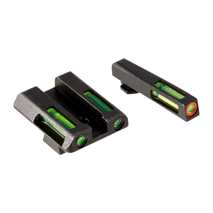 Hiviz LiteWave H3 Tritium Litepipes Front Sight Set Glock 45 ACP 10mm