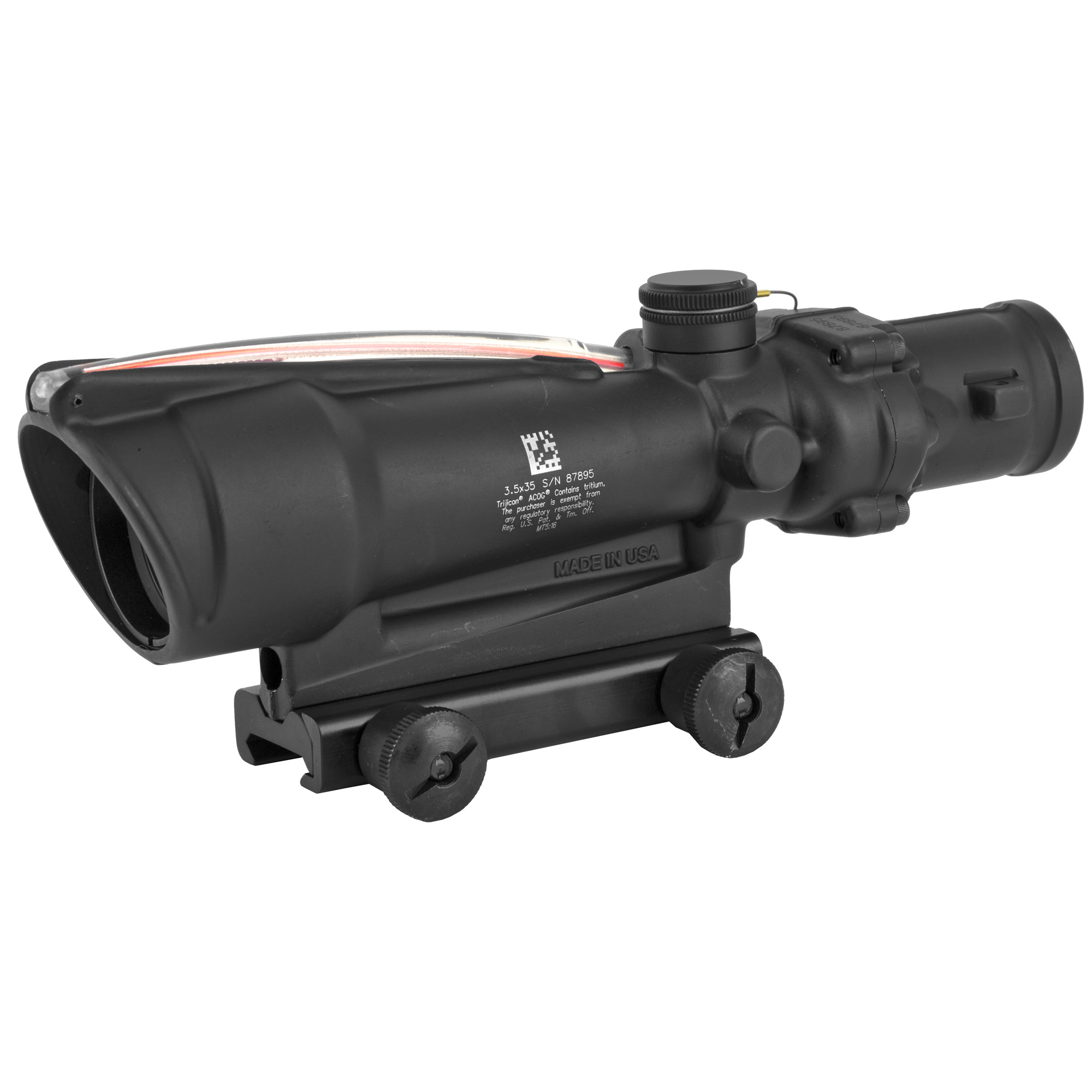 Trijicon ACOG 3.5x35mm Red Chevron BDC Rifle Scope for 223/556