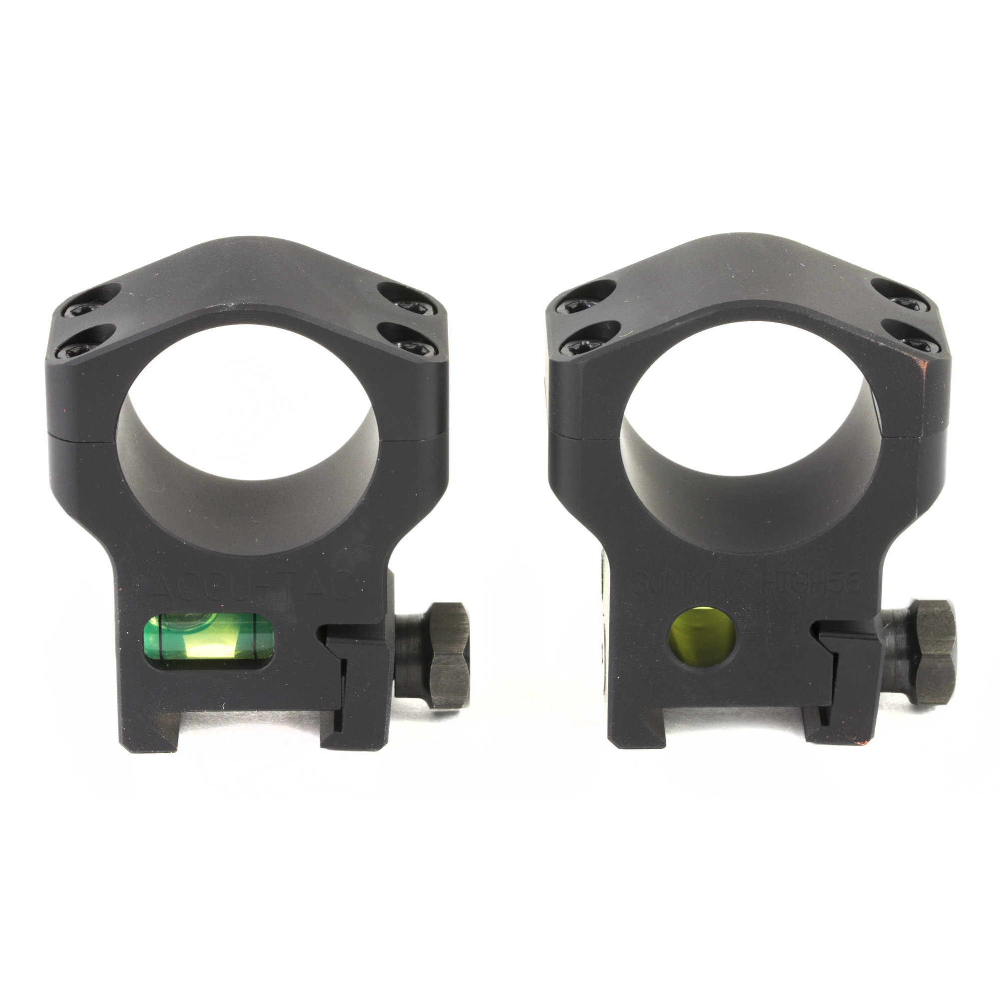 Accu-Tac Hsr300 30mm Scope Rings High Mounting for Optics