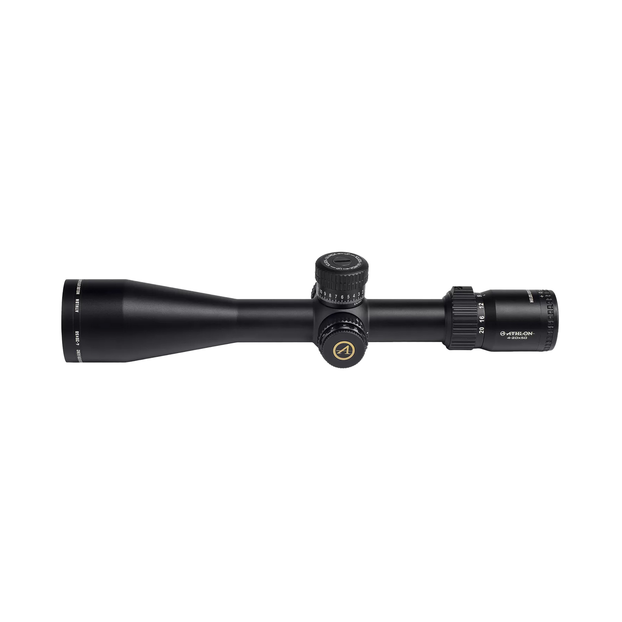 Athlon Optics Athlon Scope Helos BTR G2 30mm 4-20x50 FFP Illuminated MOA Reticle Side Parallax