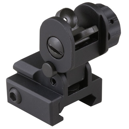 Gg&G Ar-15 Flip-Up Standard Backup Iron Rear Sight