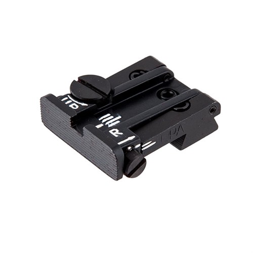 LPA Sights Colt 70/80/90 Adjustable Serrated Rear Sight