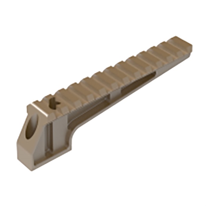 Badger Ordnance C1 Coaxial Laser Integration Fixture 12 Slot Rail Tan