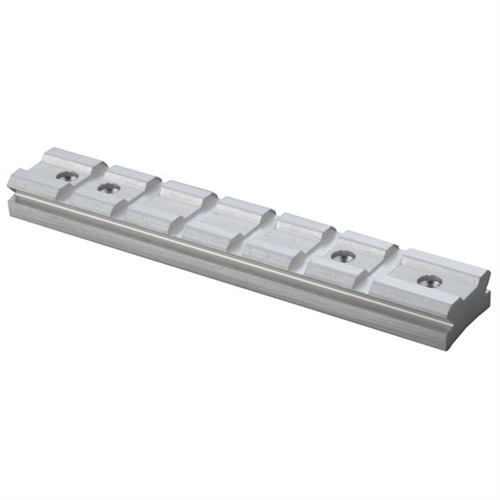 Power Custom Silver 10/22 Receiver Mount Weaver Style OnePiece Aluminum Ruger Compatibility