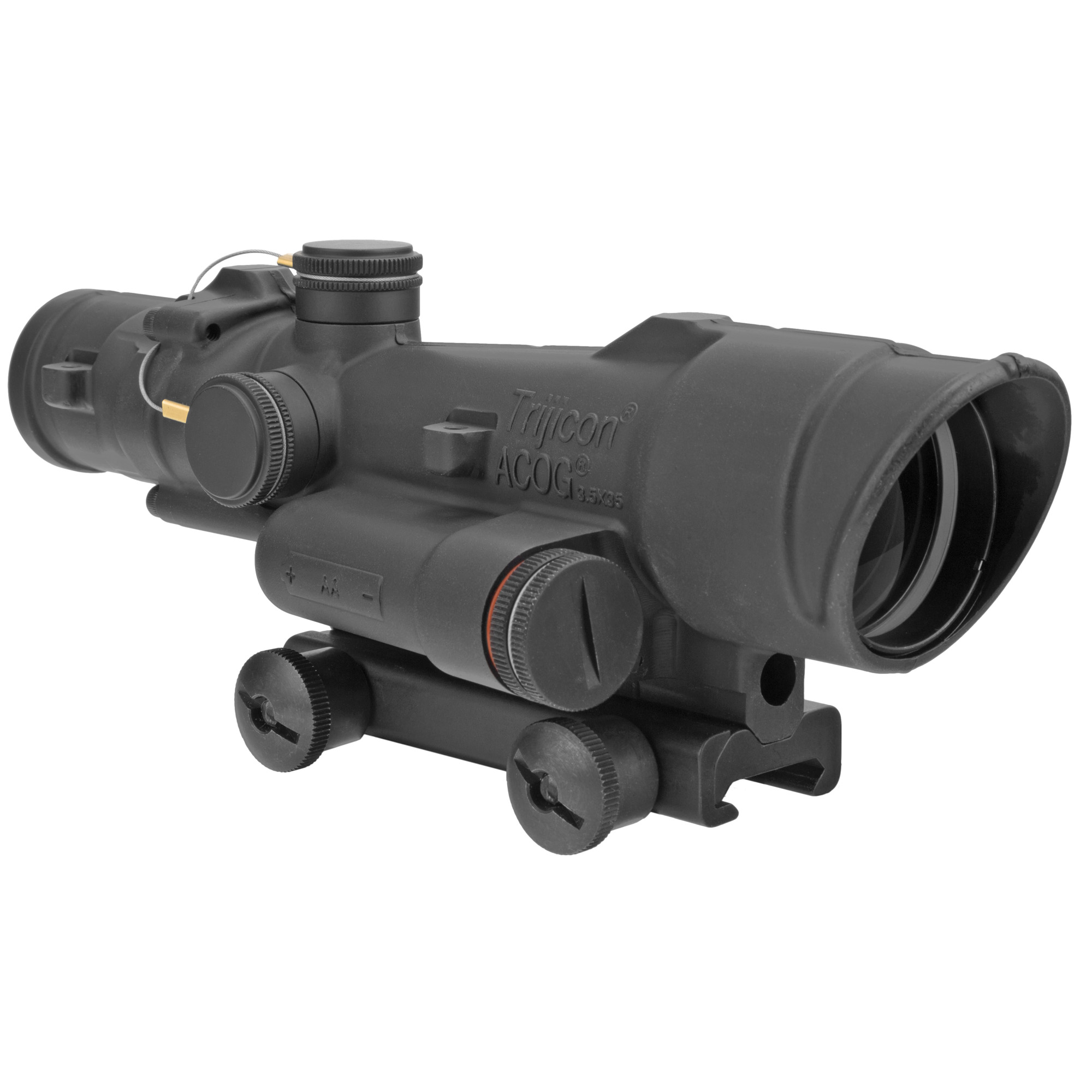 Trijicon Led Acog 3.5x35 Rifle Scope for .223 5.56 Green Chevron with Ta51 Mount