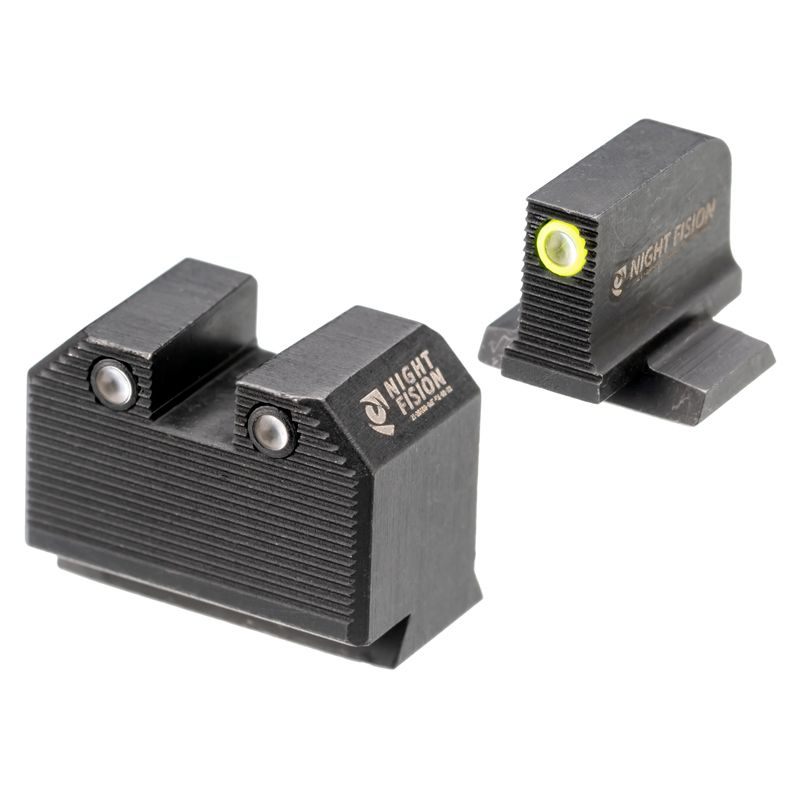 Night Fision Optics Ready Stealth Night Sight Set for S&W M&P with RMR SRO 507C 508T