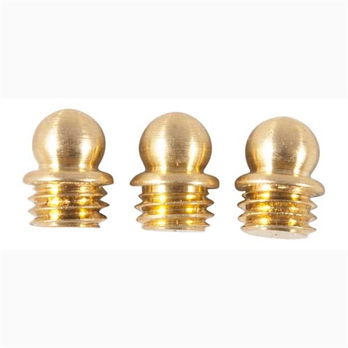 Bradley Gunsight Brass Skirted Bead Gold 1/8 6-48 Universal Shotguns 3 Pack
