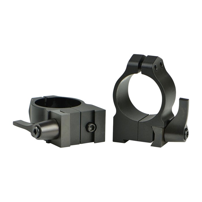 Warne 1 Inch CZ QD High Matte Rings CZ MAXIMA Grooved