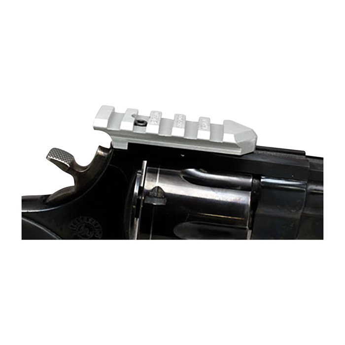 Weigand Combat Weig A Tinny Mini Revolver Scope Mount Silver for Taurus 1 Inch Aluminum