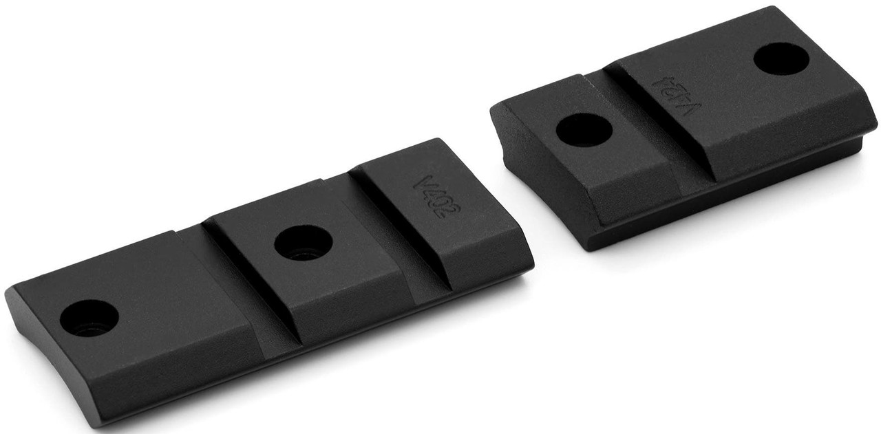 Warne Vapor Aluminum Base Set for Winchester Model 70 Weaver Compatible Mounts