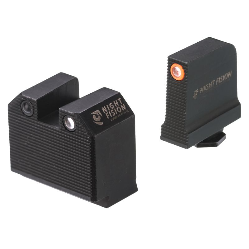 Night Fision Glock 43 43X Optics Ready Stealth Night Sight Set RMRcc