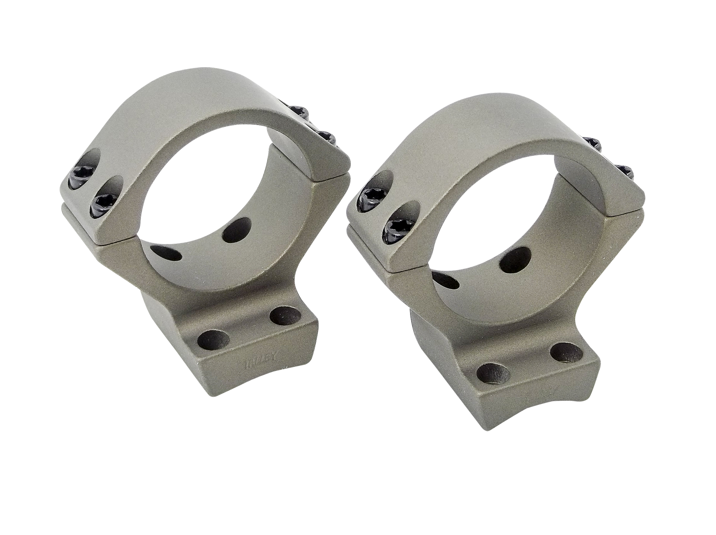 Talley Manufacturing Browning X-Bolt 34mm Scope Mount Ring Combo Smoked Bronze Cerakote High