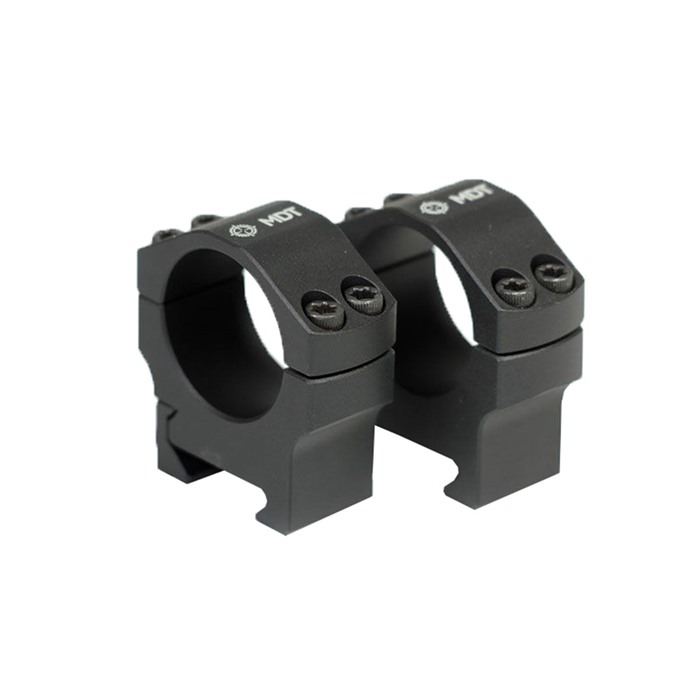 Mdt 1 Inch Medium Scope Rings Aluminum Matte for 1 Inch Scope Tubes