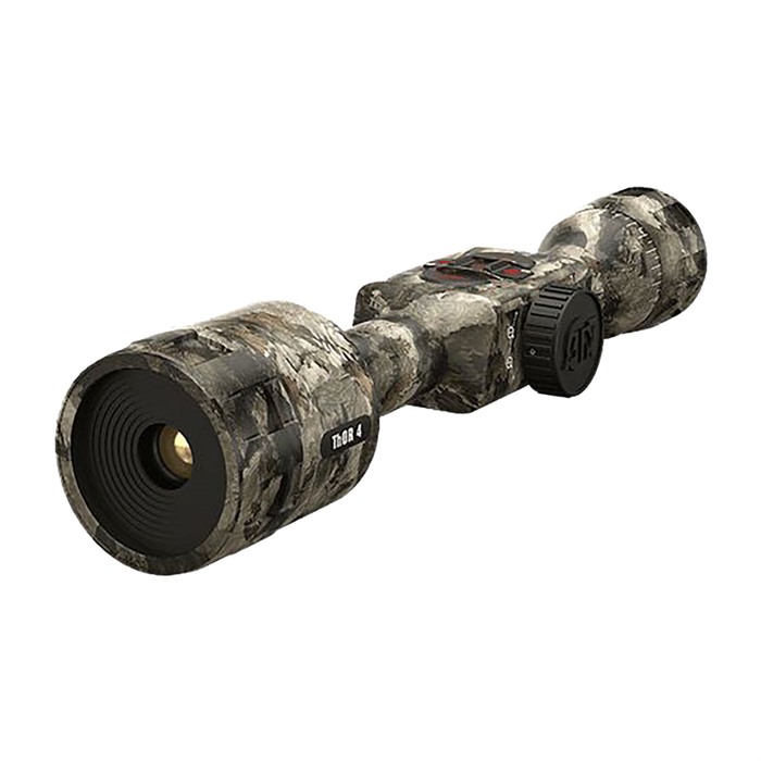 Atn Thor 4 Thermal Scope 1.25 to 5x 384x288 Mossy Oak Elements Terra 30mm Mount