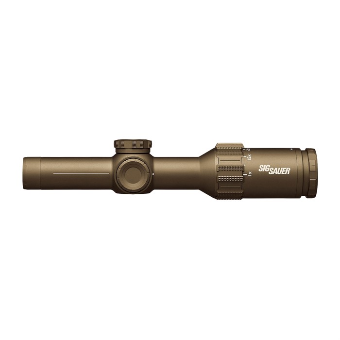 Sig Sauer TANGO6T 1-6X24MM SFP Illuminated Rifle Scope Hellfire MOA Milling Reticle