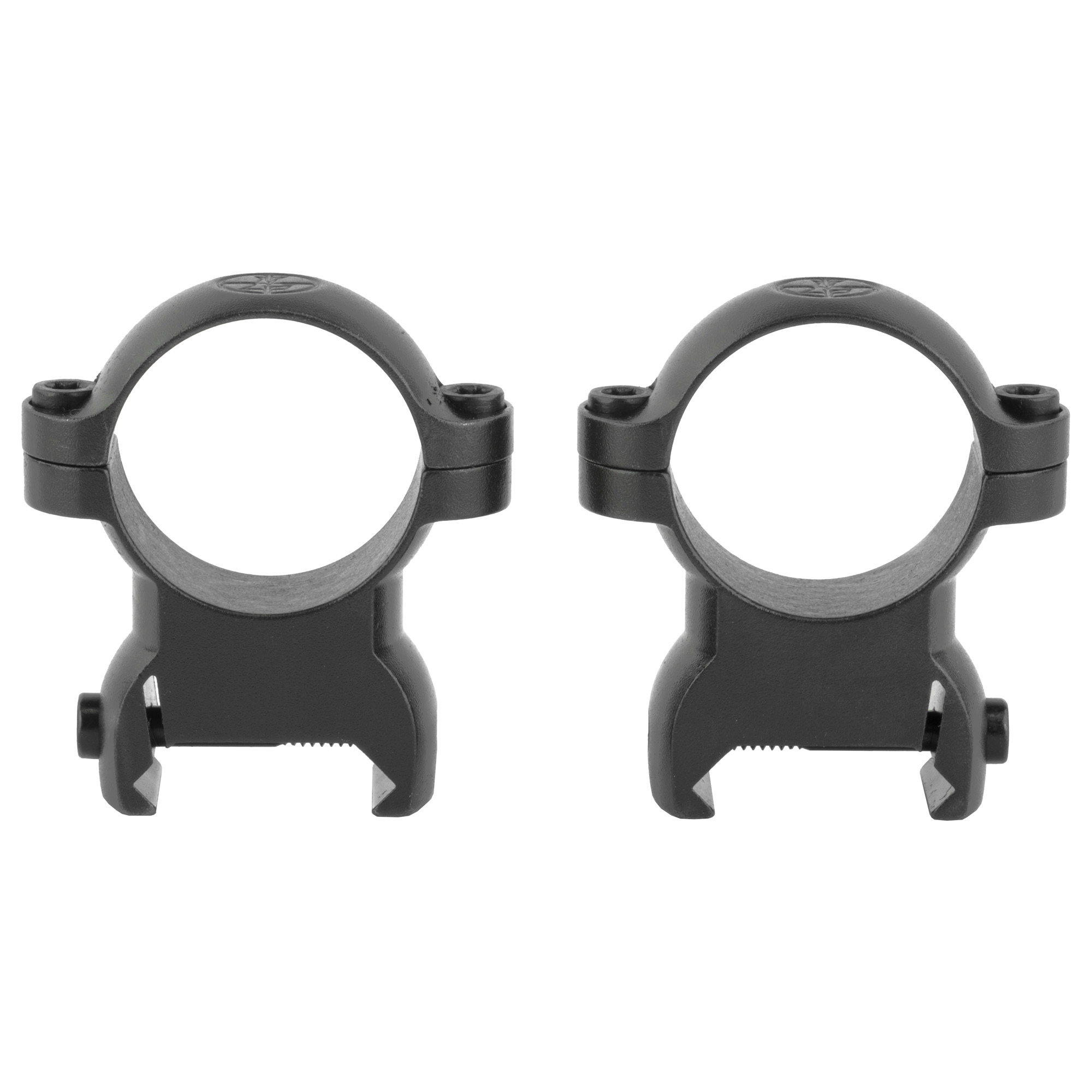 Leupold LRW Scope Rings Matte 1in High CNC Machined Weaver Compatible NYLOK