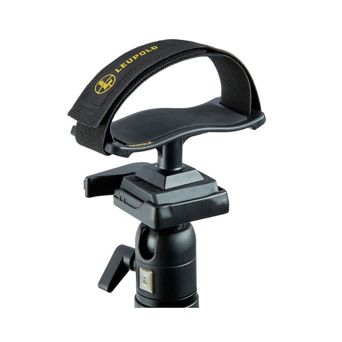 Leupold 172625 Binocular Tripod Adapter  Black Velcro One-Wrap 4.4" X 2" X 64"