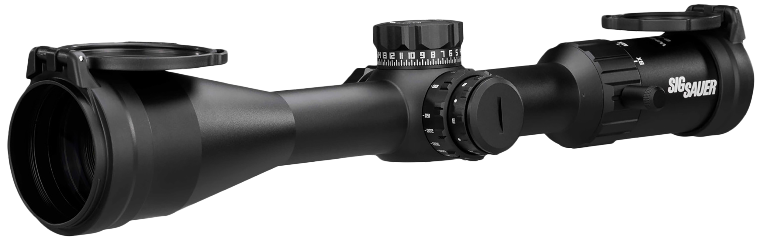 Sig Sauer Whiskey4 6-24x50mm 30mm Tube Illuminated MOA Milling Hunter 2.0 FFP Scope