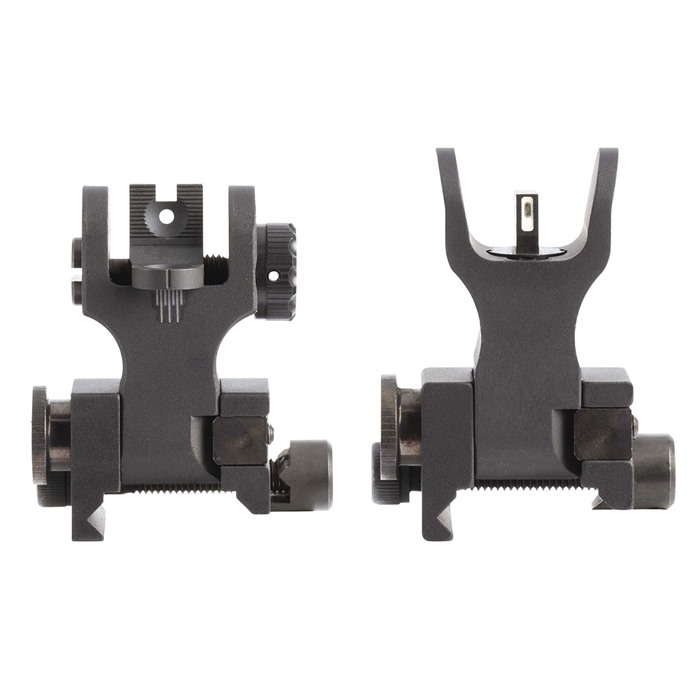 XS Sights AR15 Tritium Flip Up Sight CSAT Stripe Aluminum Co Witness