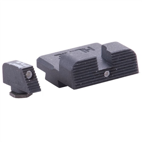 Heinie LEDGE Straight Eight Night Sights Glock Universal Handguns Green