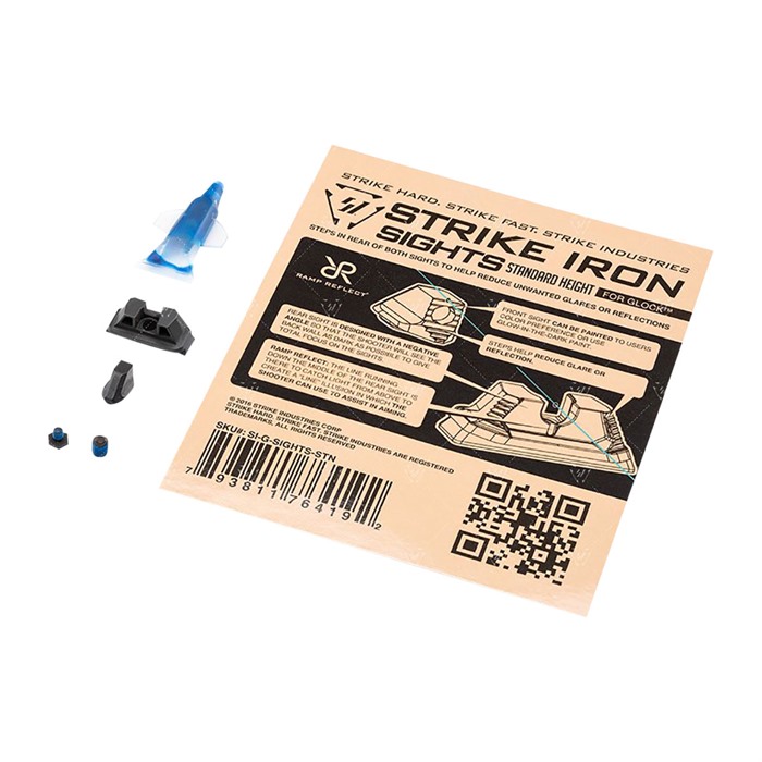 Strike Industries Iron Sight Set for Glock 24 and Glock 39 Factory Replacement