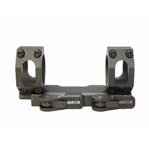 American Defense Manufacturing 30mm 20MoA Bolt Action Mount Quick Detach Matte Finish