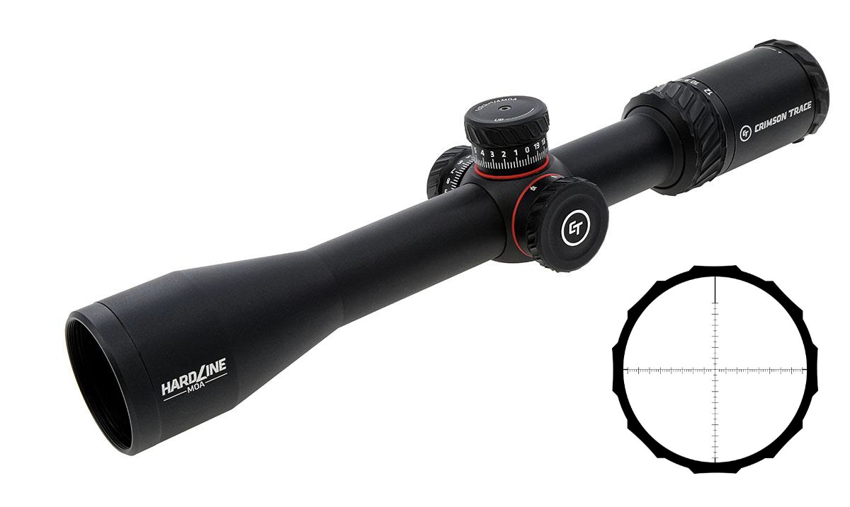 Crimson Trace Hardline Riflescope 3-12x42 30mm MR1MIL MilDot Reticle