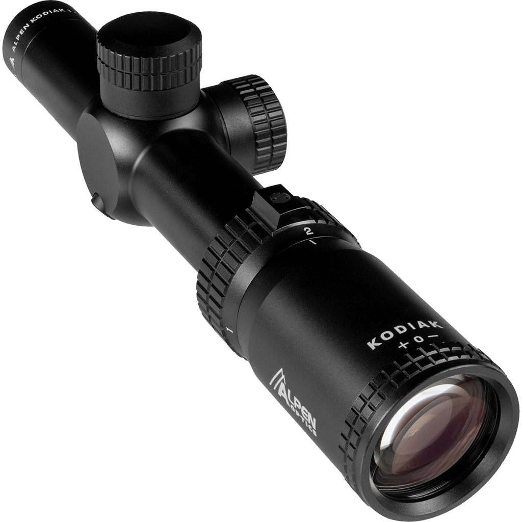 Alpen Optics Kodiak Rifle Scope 1-4x24 US Made for versatile hunting