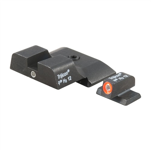 AmeriGlo Green Tritium Outline Orange Green Single Dot Sights for S&W M&P