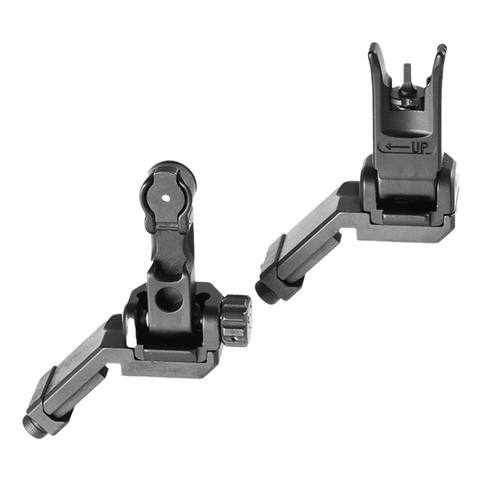 Eratac Backup Offset Front and Rear Sight for AR-15 with Picatinny