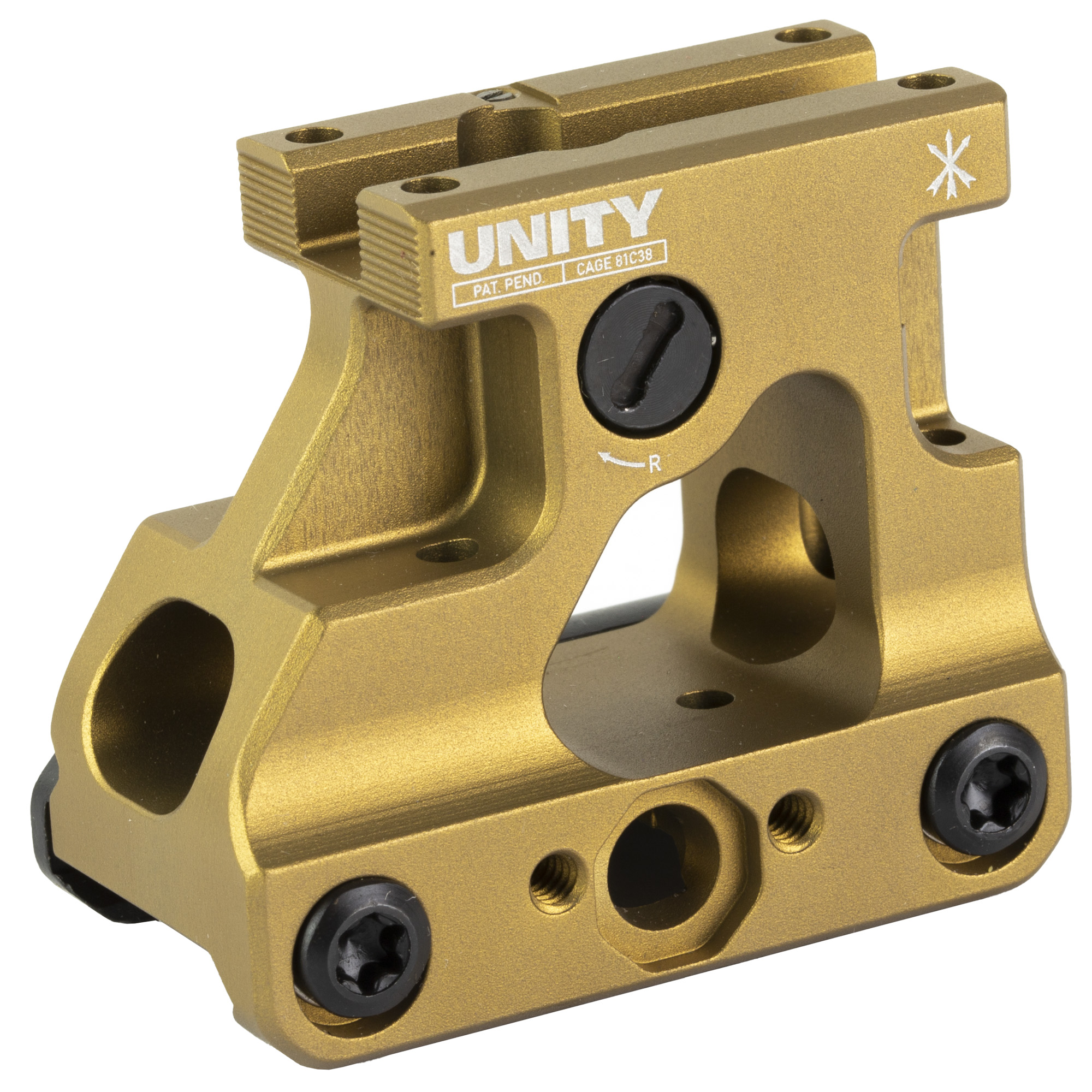 Unity Tactical Fast Mro Fde Trijicon Mro Optic Specific Mount
