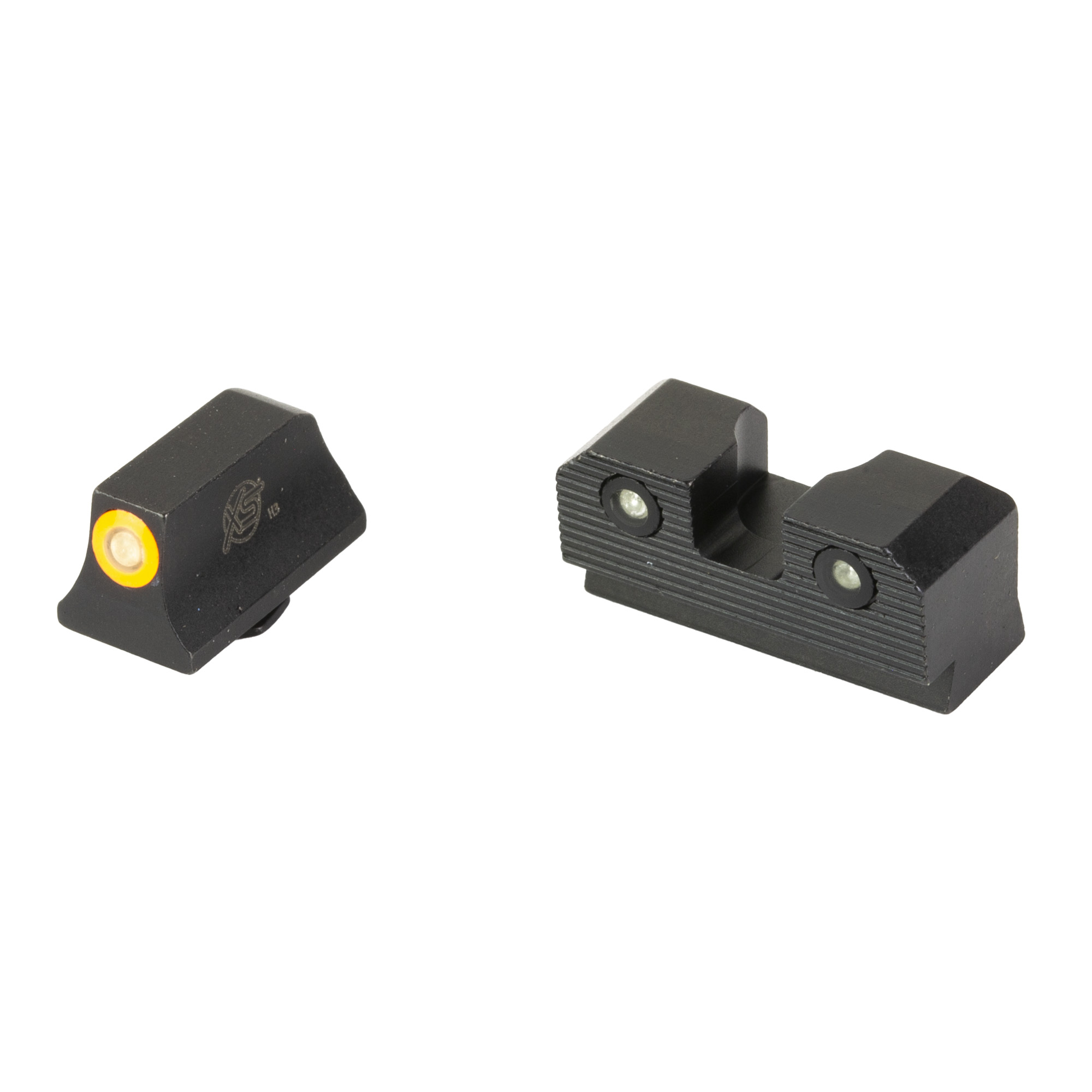 Xs Sights R3D 2.0 Suppressor Sights Glock 42 43 43x 48 Orange Front Black Rear