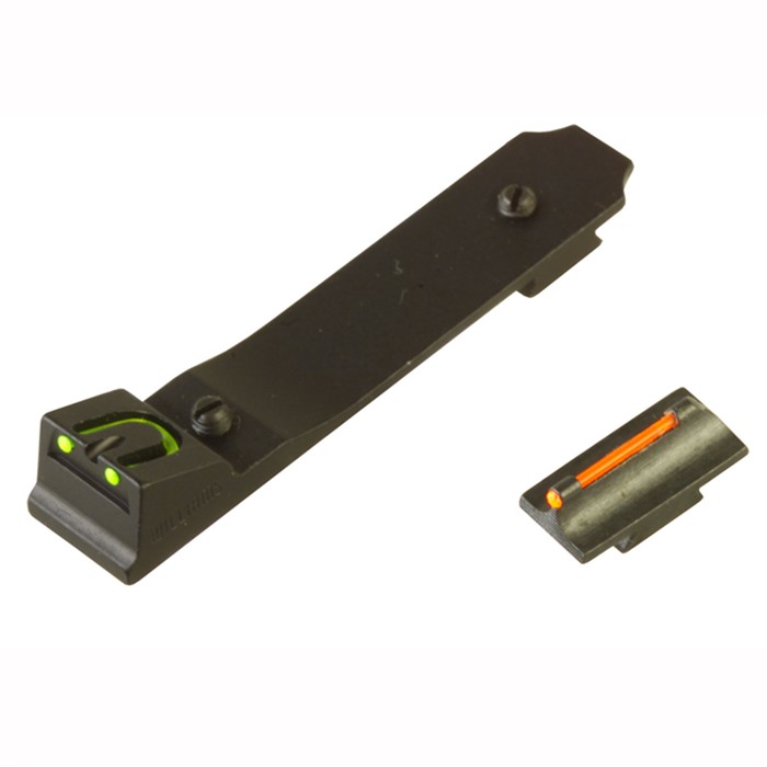 Williams Gun Sight Fire Sight Set for Marlin 3/8 Dovetail Steel and Fiber Optic
