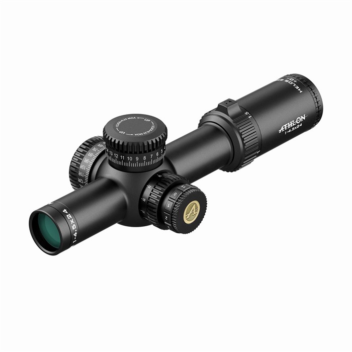 Athlon Optics Helos BTR 1-4.5x24mm SFP Illuminated ATSR3 IR MOA Rifle Scope