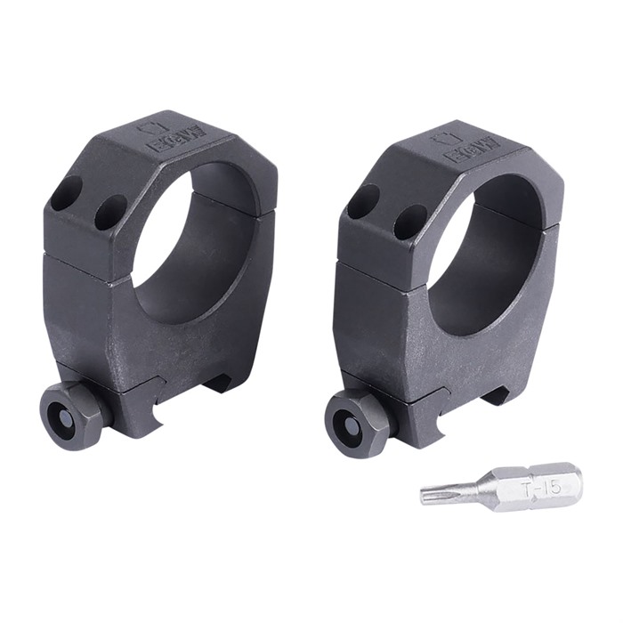 EGW 34mm Keystone Rings 1.275 High for 34mm Scope Tubes