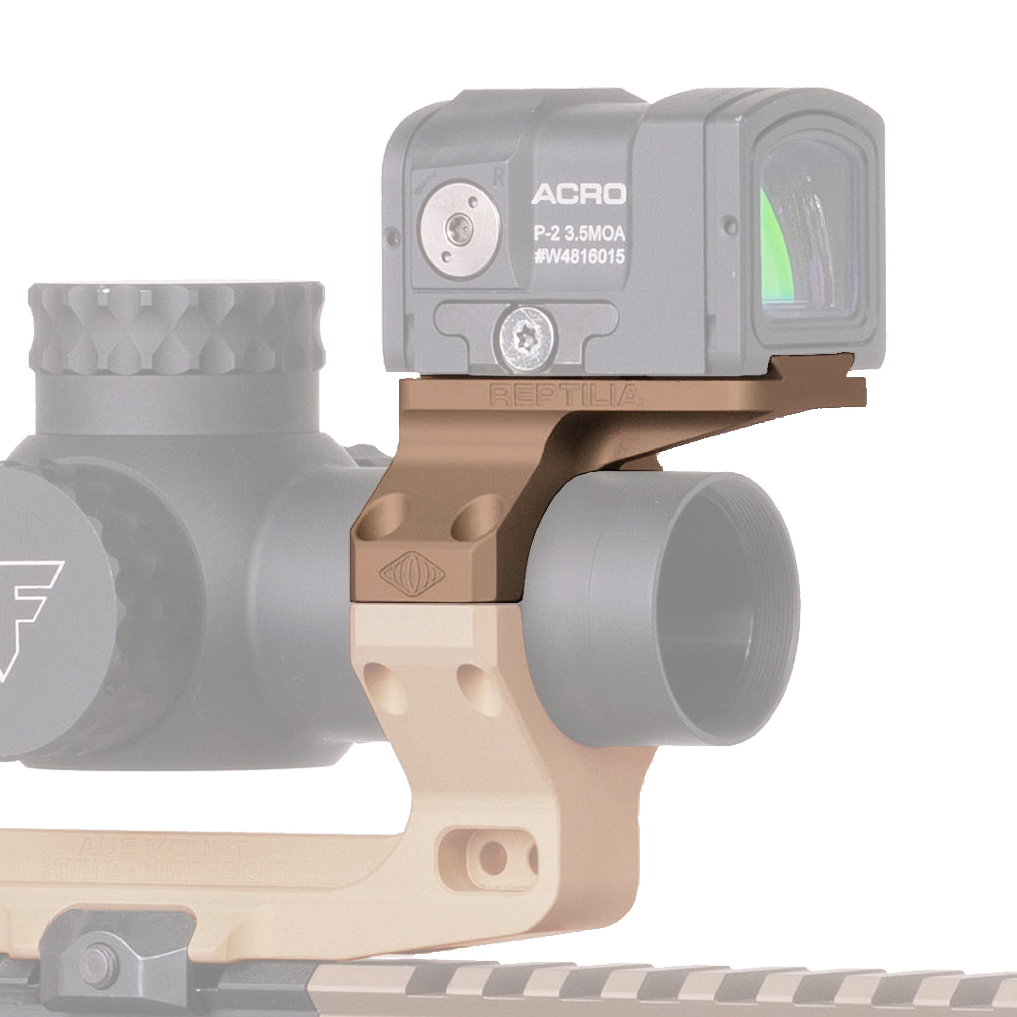 Reptilia ROF-90 30mm Acro Mount Picatinny for Aimpoint Acro