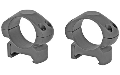 Konus Optics 7402 Steel Rings Low 0 MOA 1 Inch for Weaver or Picatinny Rails