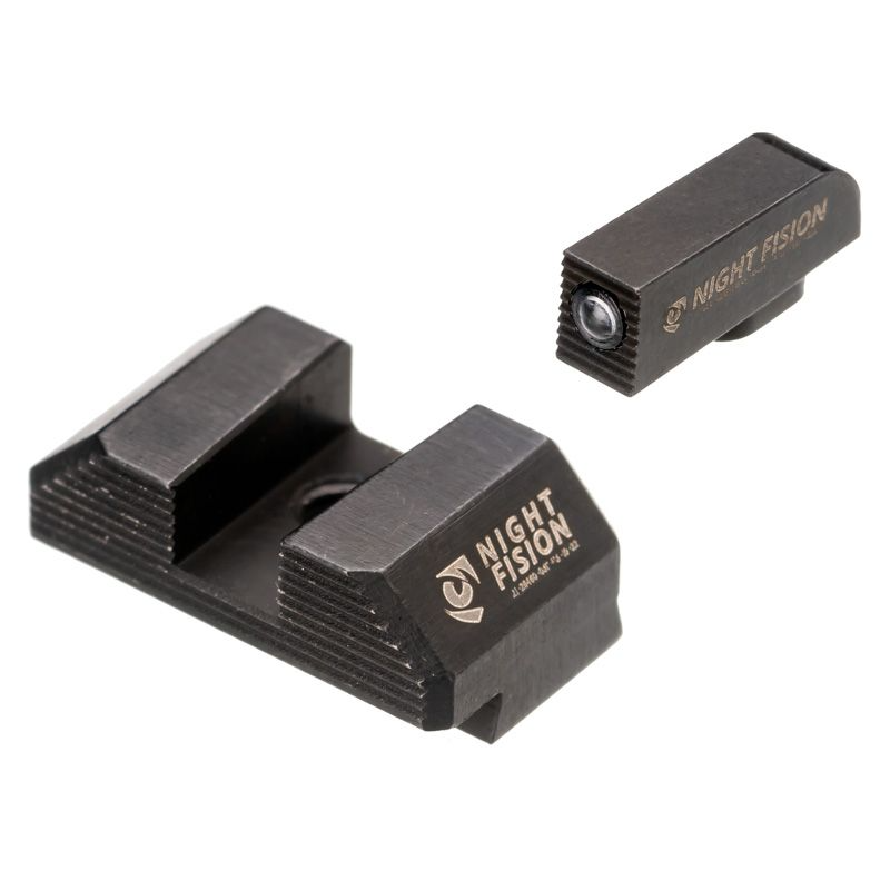 Night Fision Optics Ready Stealth Night Sight Glock 19 17 45 23 Holosun Scs