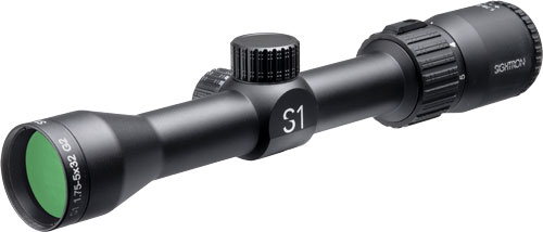 Sightron SI 1.75-5x32 Rifle Scope Duplex Reticle 1in Tube