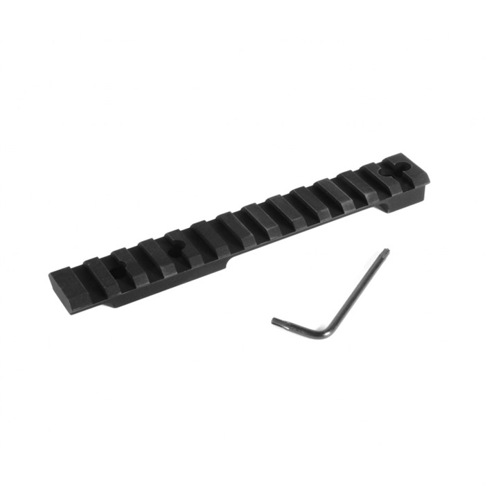EGW Remington Xp-100 0 MOA 7-Hole 1-Piece Picatinny Scope Base with #6 Screws