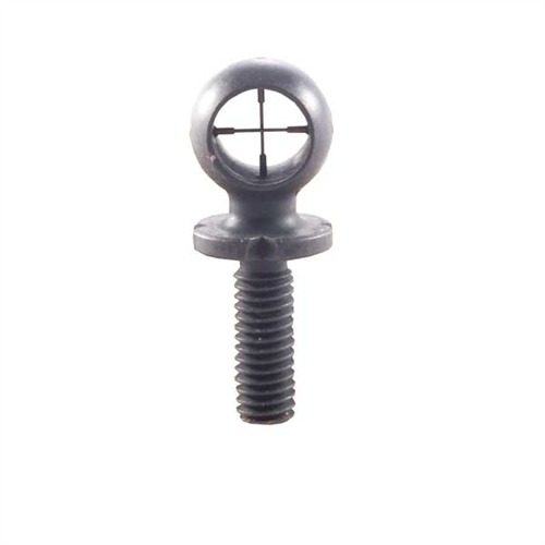 KNS Precision AR15 Crosshairs Duplex Hooded Front Sight Brass