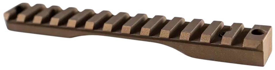 Christensen Arms One Piece Scope Base Rem 700 Weaver Compatible Burnt Bronze Cerakote