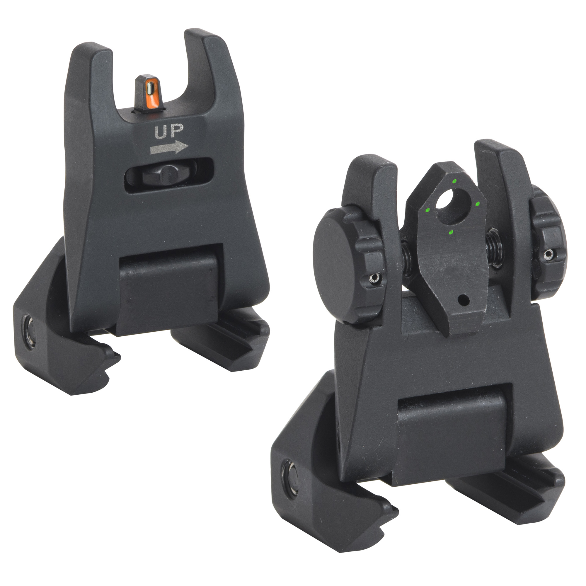 Meprolight Meprolt Alum 4 Dot Rear Orange Front Sight Picatinny Aluminum