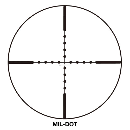 Sightron Si 4-12x40 Rifle Scope Mil-Dot Reticle 1in Tube Matte