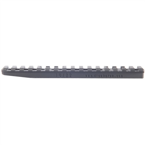 Dlask Arms Scope Mount Rail 0.500 Ruger 10 22 Picatinny 1 Piece Aluminum