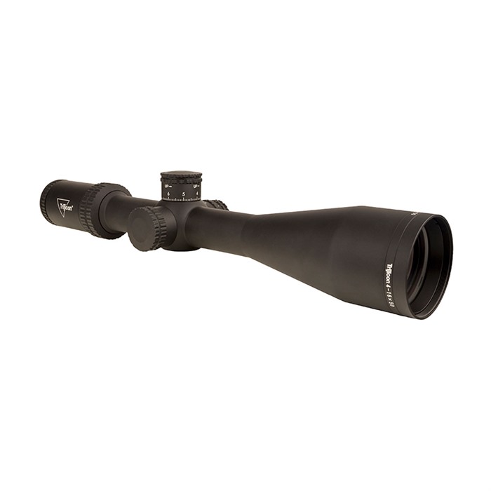 Trijicon Credo 4-16x50mm SFP Illuminated Red MRAD Center Dot Scope 0.1 MRAD Click 30mm
