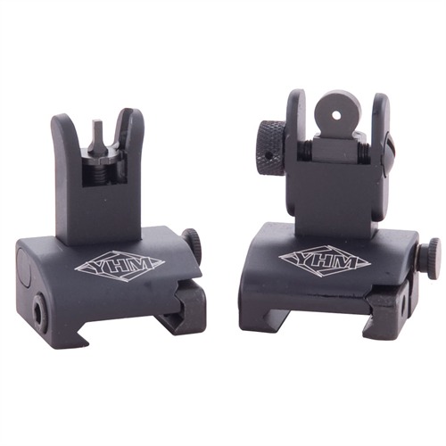 Yankee Hill Machine AR-15 QDS Flip-Up Sight Set