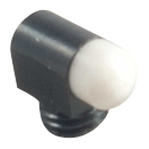 Bradley Gunsight Bead White 1/8 6-48 Tpi 5/64 Shank Universal Shotgun Bead
