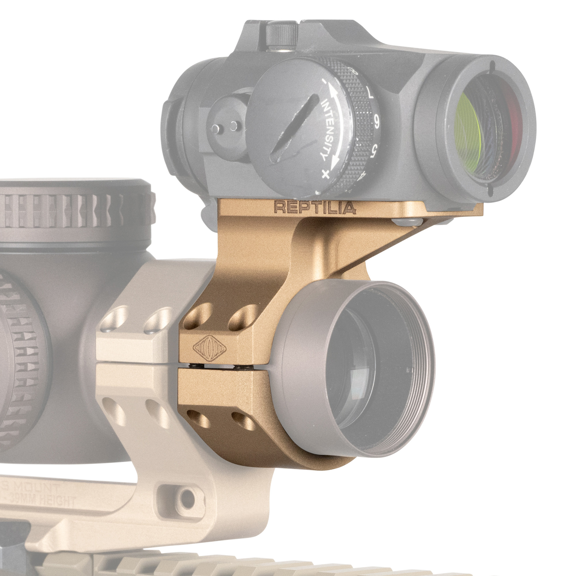 Reptilia ROF SAR 34mm AMPT Micro Picatinny Mount for Aimpoint Micro