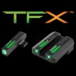 Truglo TFX Tritium Fiber Optic Day Night Sight Set Steyr Mannlicher M A1